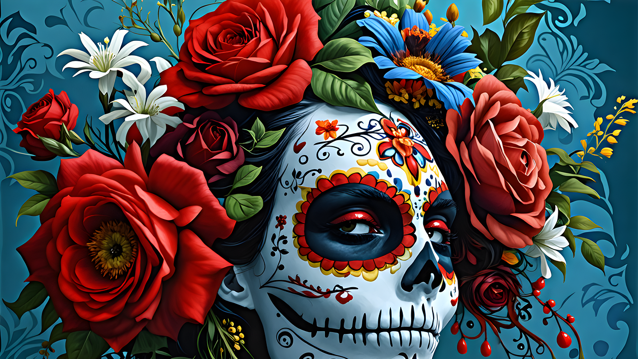 Du betrachtest gerade „Dia de los Muertos“ – die „lebenden Toten“ in Frankfurt