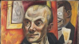 Mehr über den Artikel erfahren Max Beckmann im Frankfurter Städel Museum – Gedanken zu „Selbstbildnis mit Sektglas“