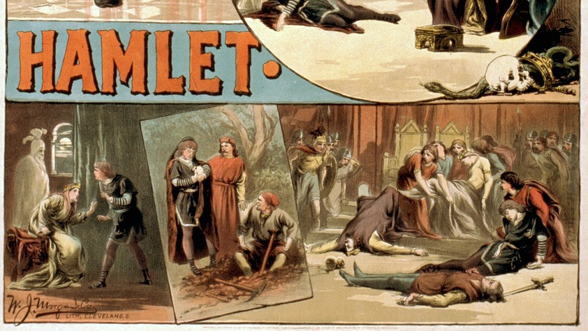 Du betrachtest gerade „Die Dramatische Bühne“ spielt Shakespeares „Hamlet“ – Reflexion: übermäßiges Nachdenken lähmt die Tatkraft